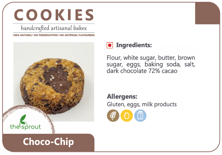 Choco Chip Cookies (Kraft box) | 5 units