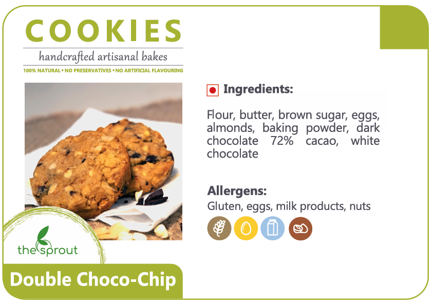 Double Choco Chip Cookies (Kraft box) | 5 units